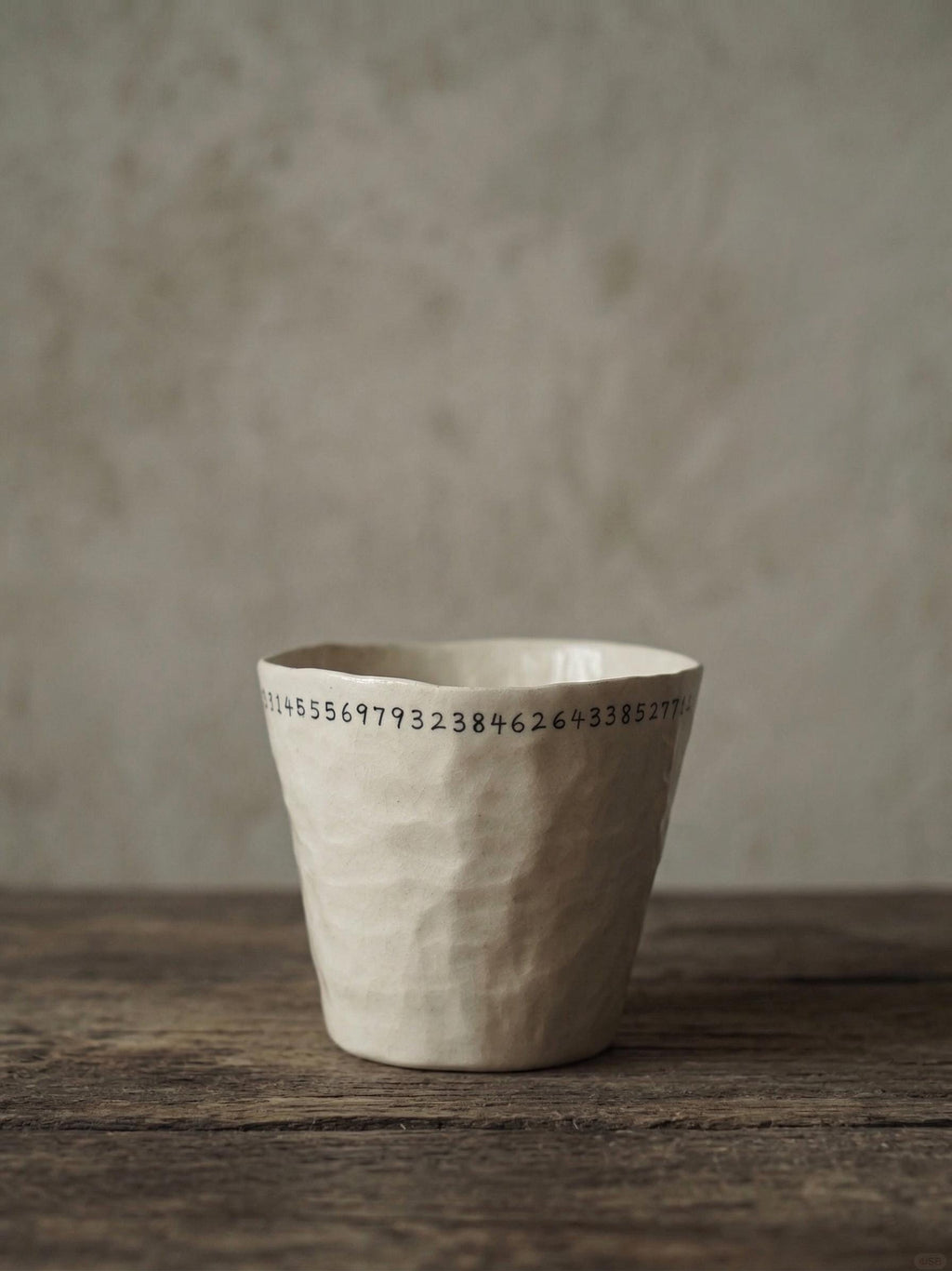 Handcrafted Mugs Pi Pinch Cup, Food Safe Glaze, Artisan Espresso Cup