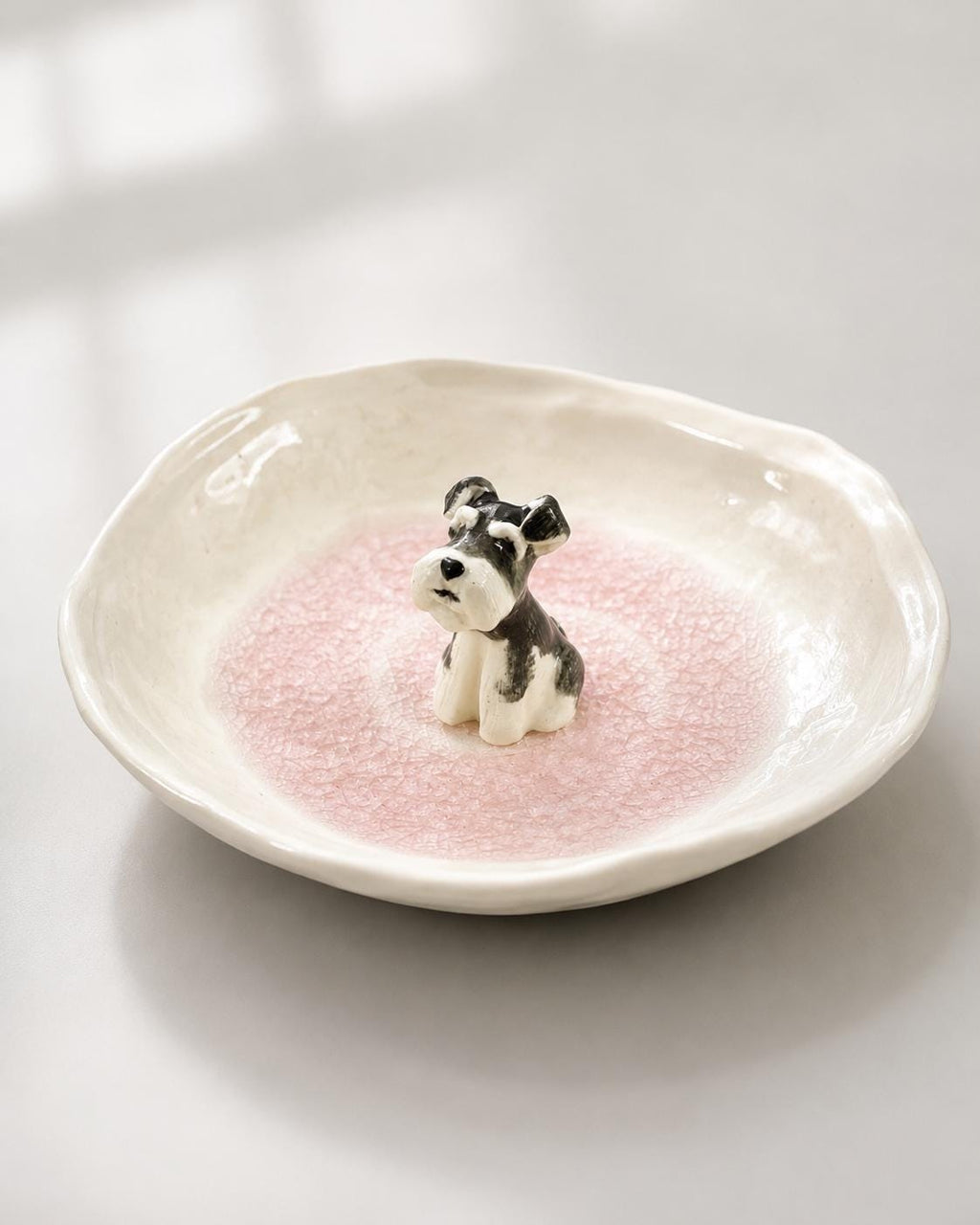 Custom Pet Ring Dish, Ceramic Jewelry Holder, Handmade Pet Figurine