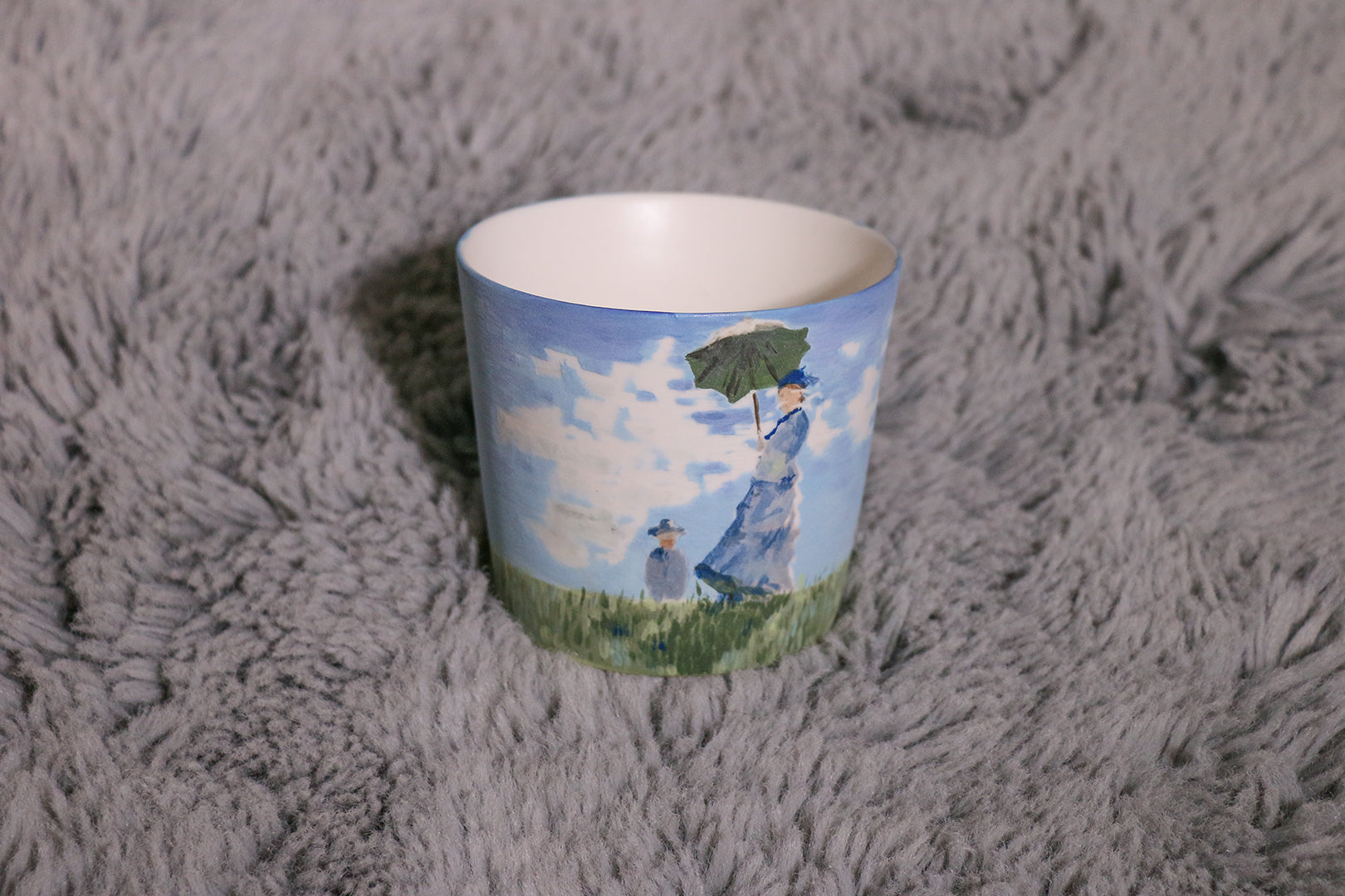 Hand-Painted Famous Painting Mug – 200ml Ceramic Coffee Cup Inspired by Masterpieces, Unique Collectible Gift