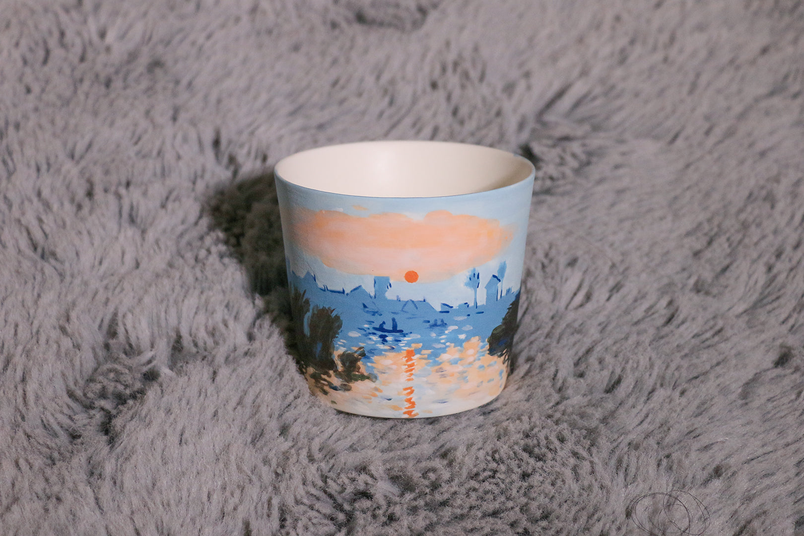 Hand-Painted Famous Painting Mug – 200ml Ceramic Coffee Cup Inspired by Masterpieces, Unique Collectible Gift