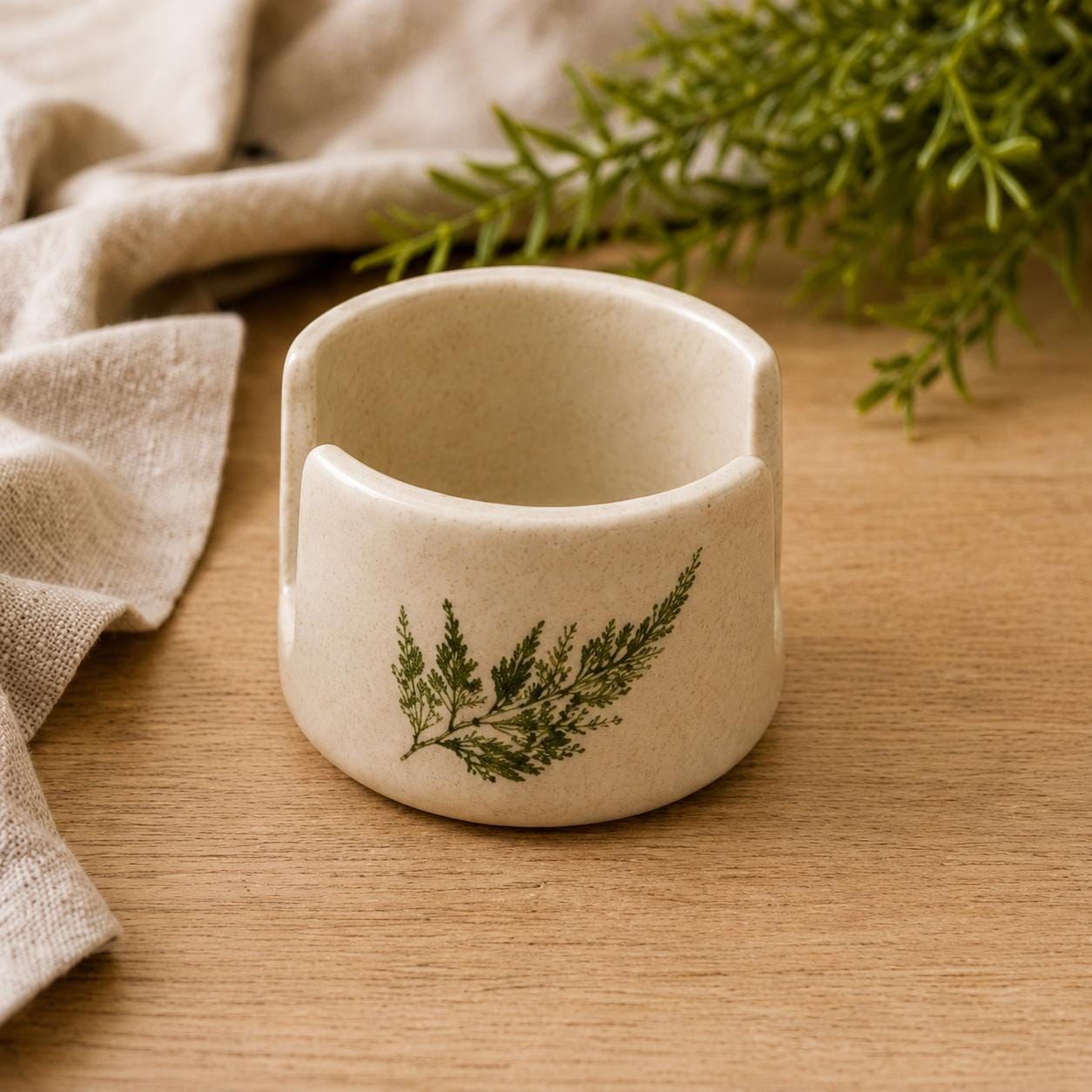 Handmade Lavender Ceramic Sponge Holder, Botanical Kitchen Sink Organizer, Rustic Cottage Decor
