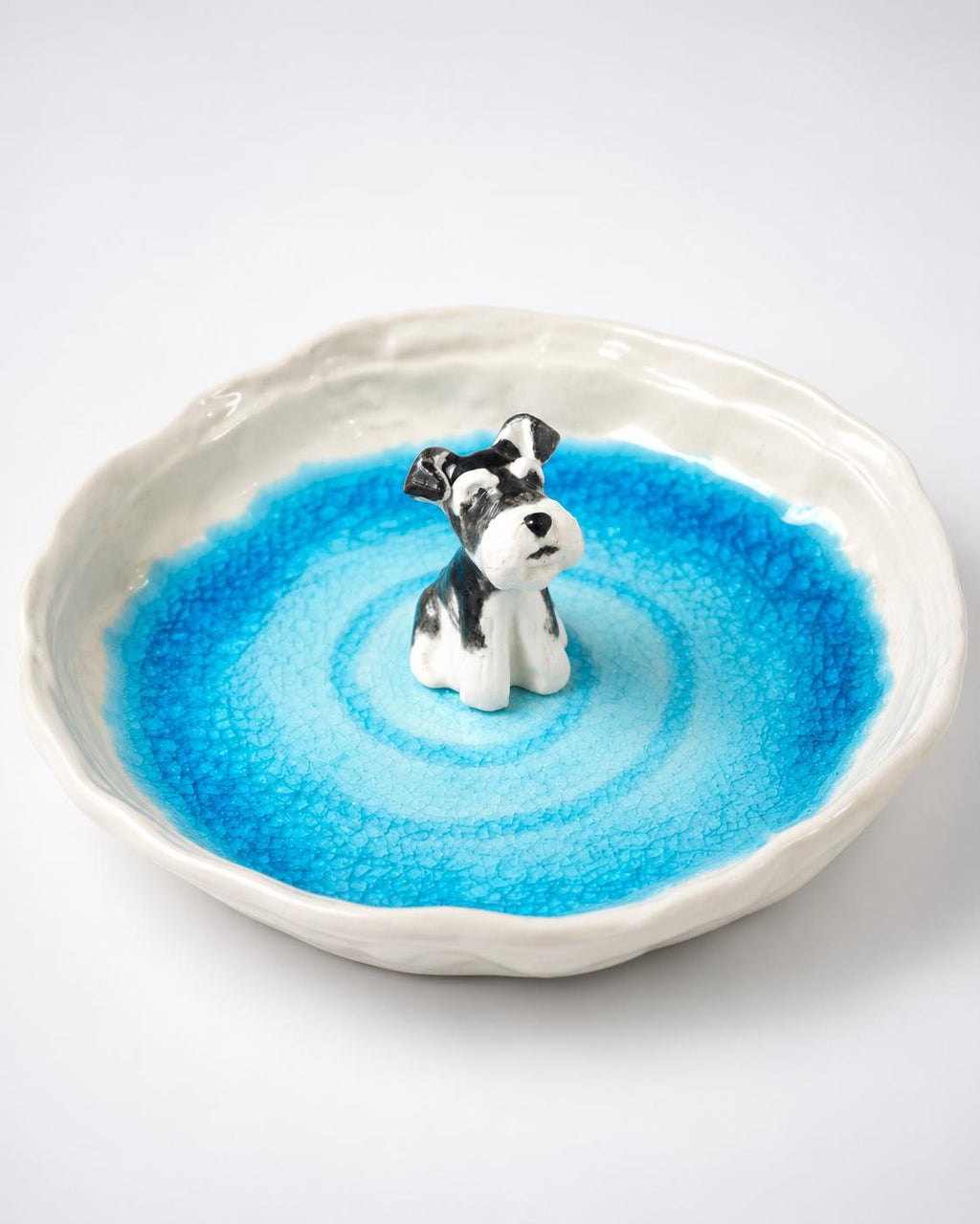 Custom Pet Ring Dish, Hand-Sculpted Ceramic Figurine Jewelry Tray