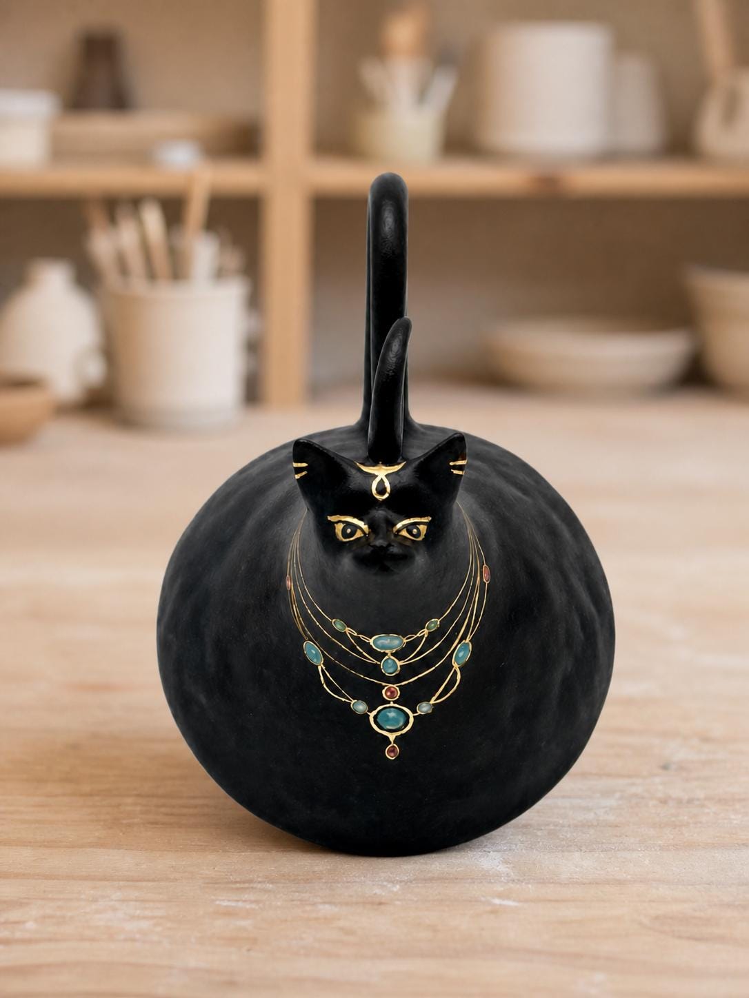 Custom 3D Cat Sculpture Mug, Personalized Pet Portrait Tea Cup, Porcelain Espresso Cup