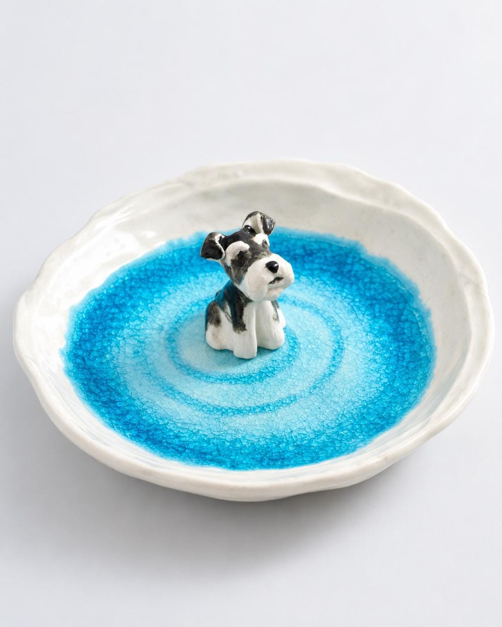 Custom Pet Ring Dish, Hand-Sculpted Ceramic Figurine Jewelry Tray